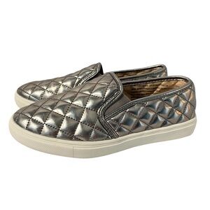 Women's Time And Tru Twin Gore Slip On 6 pewter casual hiking walking comfort
